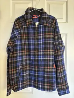 Cookman チェック柄 デリバリージャケット M