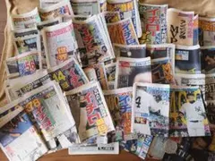 【平成レトロ　MLB　イチロー】新聞まとめ売り　2.3kg　2001-2004