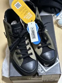 ブリーフィング コンバース ハイカット ゴルフ シューズ オールスター 24.0