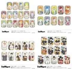 ハイキュー！！スクエア缶バッジ BOX オフショット×カラー第二弾 10個
