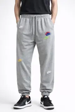 NIKE ナイキ エッセンシャル ジョガーパンツ 刺繍ロゴ　Lサイズ