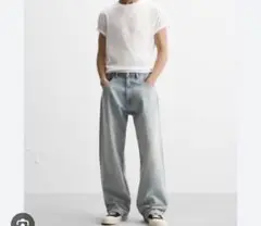 ZARA BAGGY FIT デニムパンツ 8062/380/406 EUR36