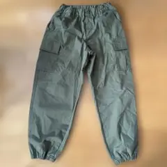 GU カーゴパンツ 150 オリーブグリーン