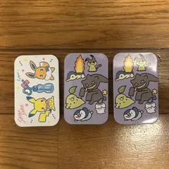 ポケモンセンター限定 プチ缶コレクション 逃＆アートセレクション