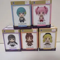 まどか☆マギカ　ぺたっとおすわりフィギュアセット