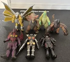 ウルトラマン　怪獣 ７点まとめ　ソフビ　フィギュア