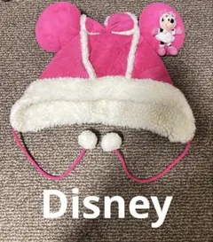 最安 ディズニー ファンキャップ ピンク ムートン ミニー ミニーちゃん 廃盤