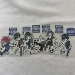 ブルーロックステッカー6枚セット B SIDE LABEL