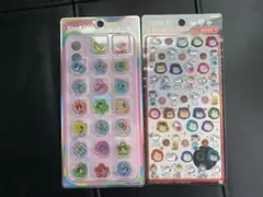 おはじきシールとボンドロシールセット