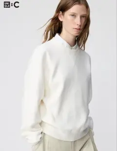 UNIQLO C スムースコットンクルーネックセーターM