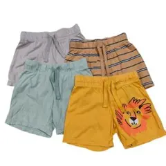 H&M 半ズボン 4枚セット 1歳半〜2歳サイズ80〜90