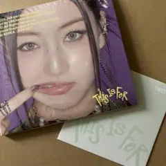 【初回特典付／未開封】TWICE THIS IS FOR デジパック　ジヒョ