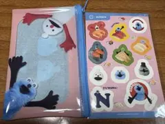 パペットSUNSUN クリアポーチ＆シール