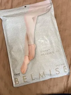 BELMISE 着圧レギンス ペールベージュLL