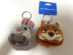 ニック　ジュディ　ファンキャップ　キーチェーン　ズートピア