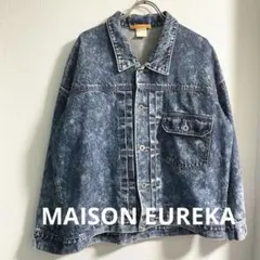 Maison Eureka ケミカルウォッシュ デニムジャケット ファースト 2026年最新】MAISON EUREKA レディース Gジャン・デニムジャケット