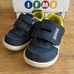 IFME ベビーシューズ 超軽量 ネイビー 紺 13.5cm