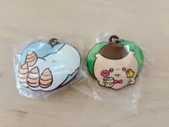 ちいかわ　ハートのラバーマスコット　2個セット