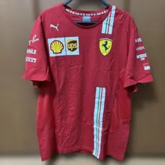 Puma フェラーリ Tシャツ レッド XL