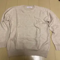 GREEN LABEL RELAXING ベージュ ニットセーター