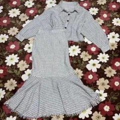 ツイード セットアップ 上下