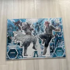 僕のヒーローアカデミア アクリルMEGAフィギュア ショート＆荼毘 原画展