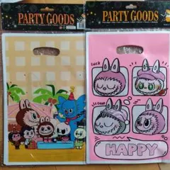 LABUBU ラブブ キャラクター ラッピング袋 20枚 16.5*25cm