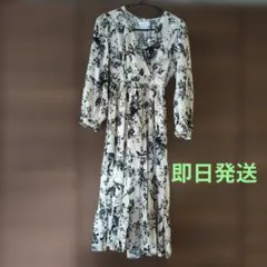 fifth フラワープリント ワンピース