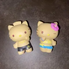 みんなでバカンスフィギュア　キティ&ダニエル