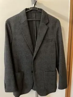 ユニクロ コンフォート2Bジャケットグレンチェック