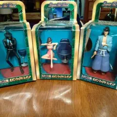 ルパン三世ファミリーフィギュア 峰不二子　次元　五エ門3体セット