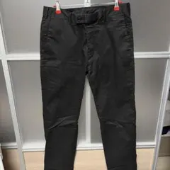 UNIQLO メンズチノパン　黒　ウエスト76のサムネイル
