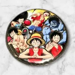 ワンピース　2024 ライバルズ　メタル缶バッジ　ルフィ　シークレット