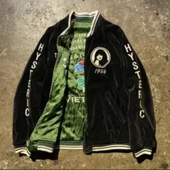 日本製 ヒステリックグラマー リバーシブル ベトジャン スカジャン HYSTERIC GLAMOUR（ヒステリックグラマー）の「MICHIGAN刺繍