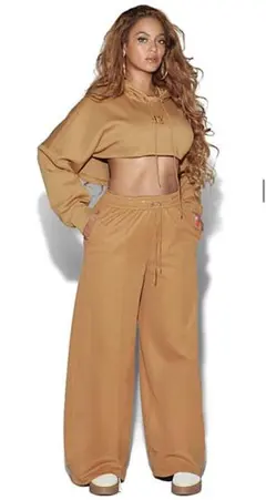 ivy park 長袖クロップド パーカー