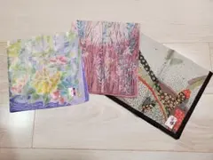 和柄　ハンカチ　レトロ　着物
