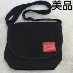 美品　マンハッタンポーテージ メッセンジャーバッグ　黒