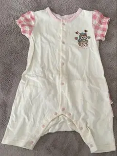 SWIMMERコラボ　おしりフリルカエルロンパース 【ベビー服】 80サイズ