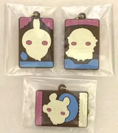 ちいかわ　キャラパキ　ラバマス 3個セット(うさぎ・ラッコ・モモンガ)