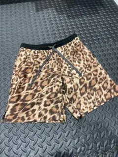 水陸両用！吸水速乾！レオパード総柄　ショートパンツ！