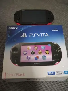 PS Vita PCH-2000 ZA15 ピンク/ブラック 箱付 動作確認済