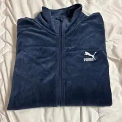 PUMA トラックジャケット　スウェード生地