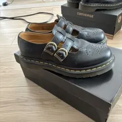 未使用級】ドクターマーチン パテント メリージェーン ダブルバックル