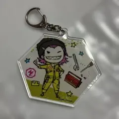ダンガンロンパ 左右田和一 アクリルキーホルダー グラフアート 傷あり