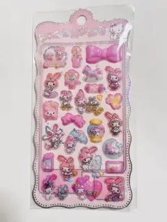 ラス1‼️マイメロディ 立体 シール サンリオ