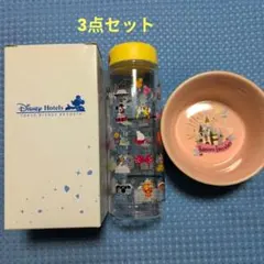 ディズニーリゾート　ディズニーホテルズタンブラー・ドリンクボトル、ボウルセット