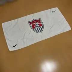 NIKE ナイキ サッカーアメリカ代表 タオル 大判 スポーツタオル 白のサムネイル