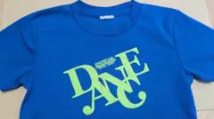 セントラルスポーツ　ダンス　青色 Tシャツ