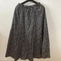 サマンサモスモス　ブルー　フレアスカート