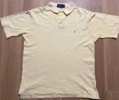 Ralph Lauren イエロー ポロシャツ　USA製　90sのサムネイル